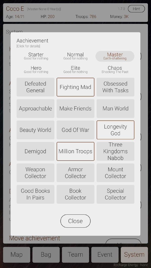 Screenshot of Three Kingdoms‘ Heroes