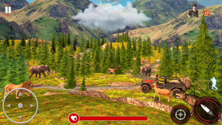 Wild Animal Hunting Game 3D游戏截图