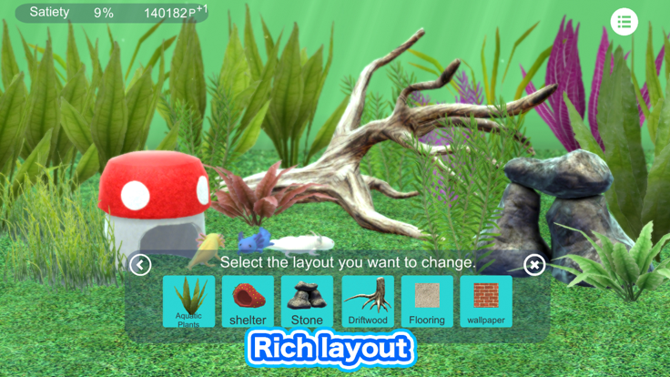 My Axolotl Aquarium游戏截图