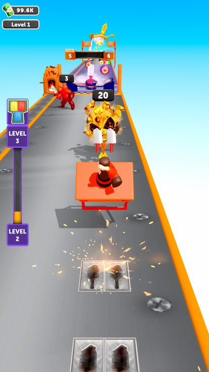 Sword Press Run游戏截图