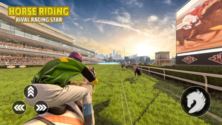 Horse Riding Rival Racing Star游戏截图