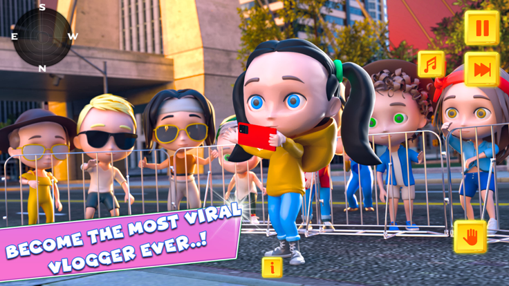 女孩生活模拟器视频博主游戏截图