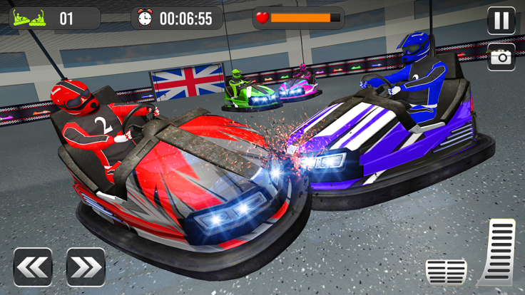 Bumper Car Crash Stunt Race 3D游戏截图