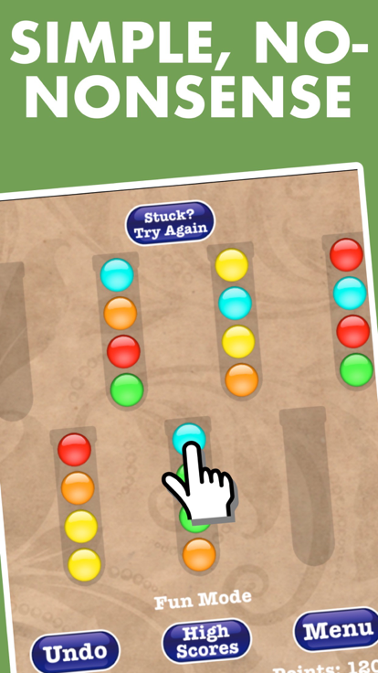 Ball ◯ Sort ◯ Puzzle ◯ Game游戏截图