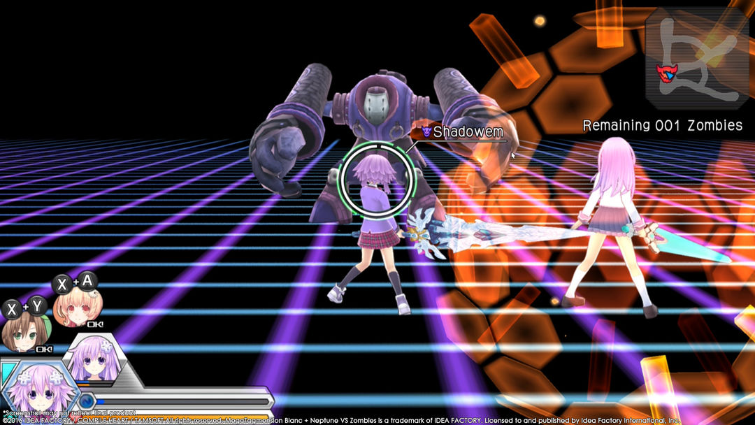 MegaTagmension Blanc + Neptune VS Zombies (Neptunia)游戏截图