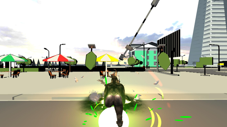 Gorilla Kong City Rampage游戏截图