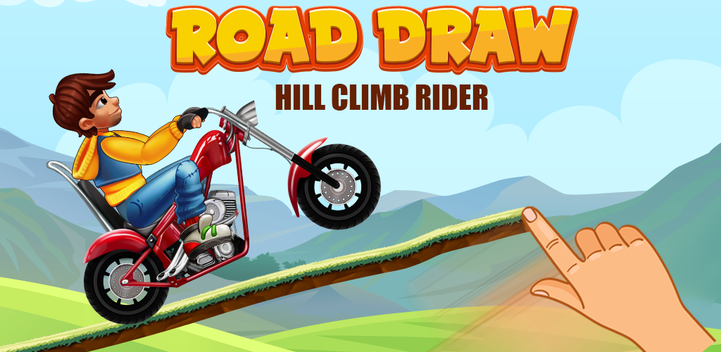 Road Draw: Hill Climb Moto Race游戏截图