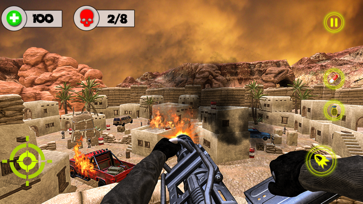 Gunship Gunner Gun Games 2023游戏截图