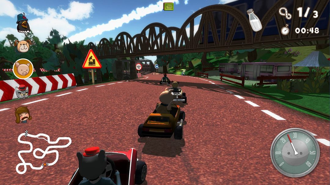 Teddy Floppy Ear - The Race游戏截图