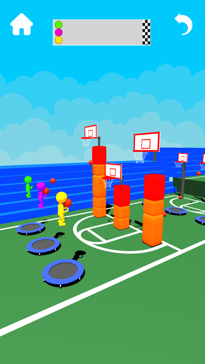 Basket Jump Dunk 3D游戏截图
