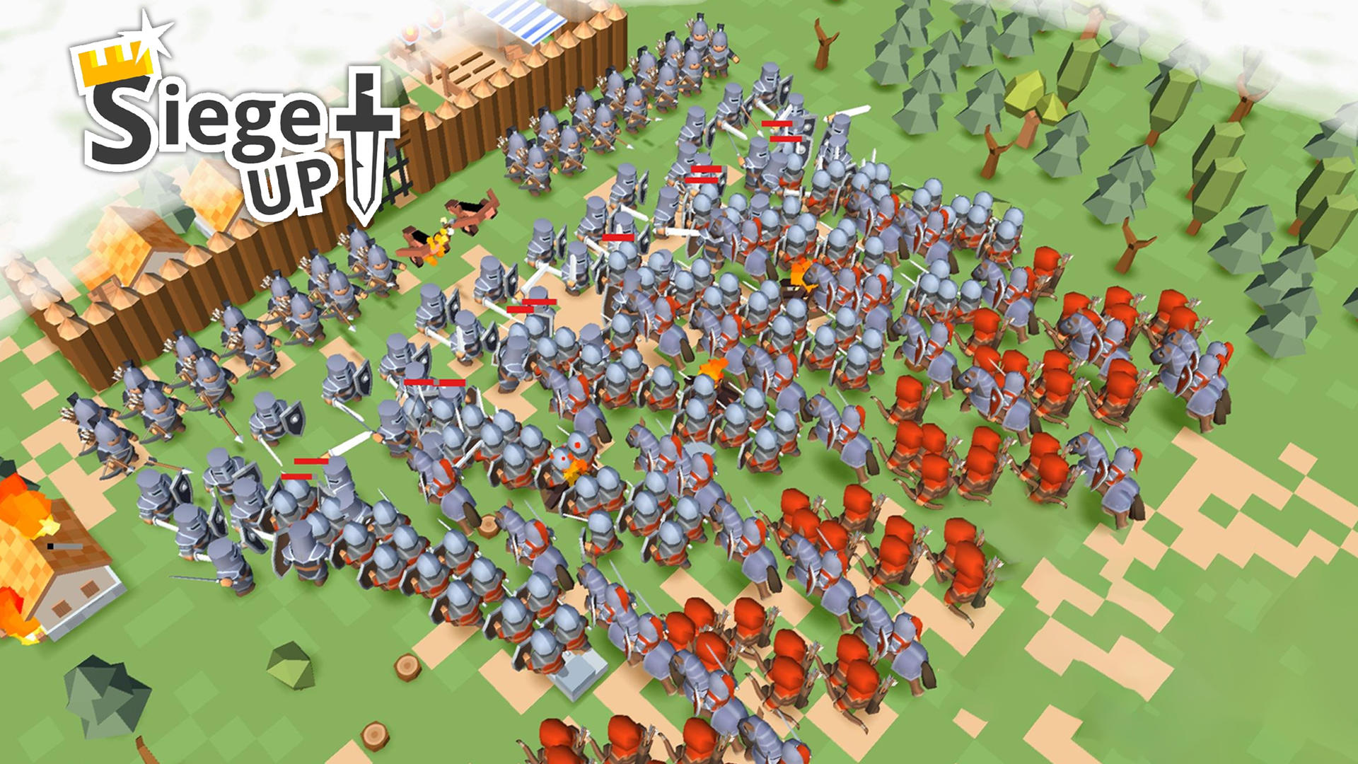 RTS Siege Up! - 中世纪战争游戏截图