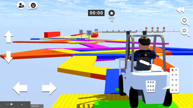 Obby Unreal Forklift Online游戏截图