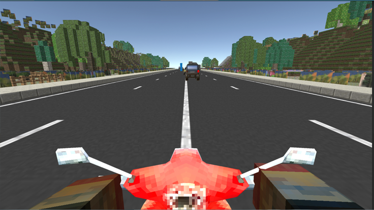 Bike Rider - Craft Game游戏截图