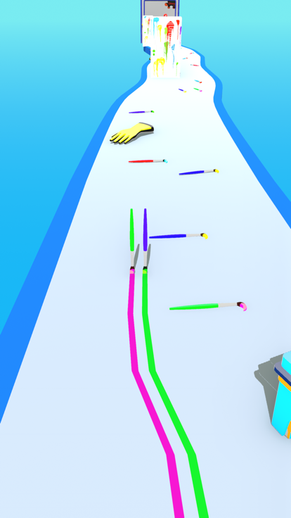 Brushes Run游戏截图