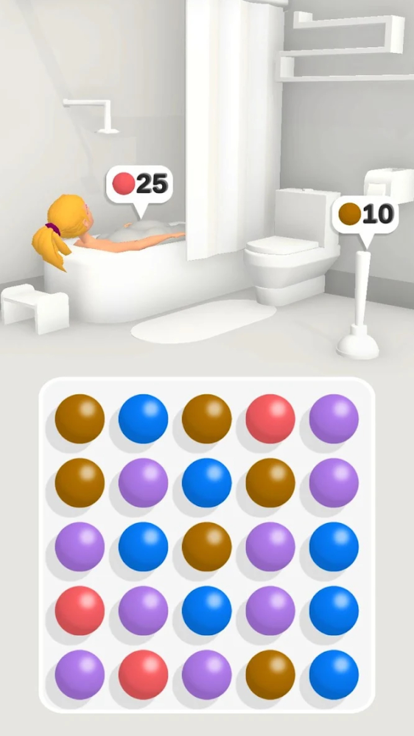 Match 3 Color Merge Game游戏截图