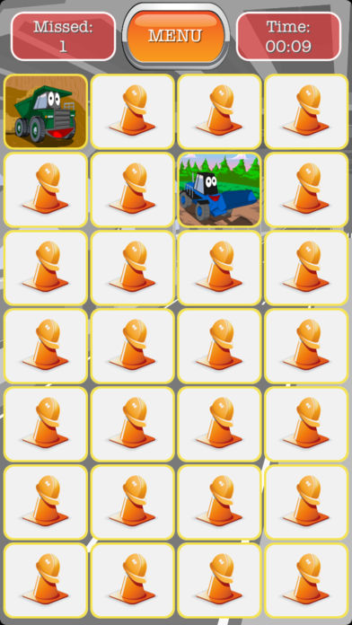 Trucks Matching - Match Game Fun For Truck and Tractor Loving Kids游戏截图