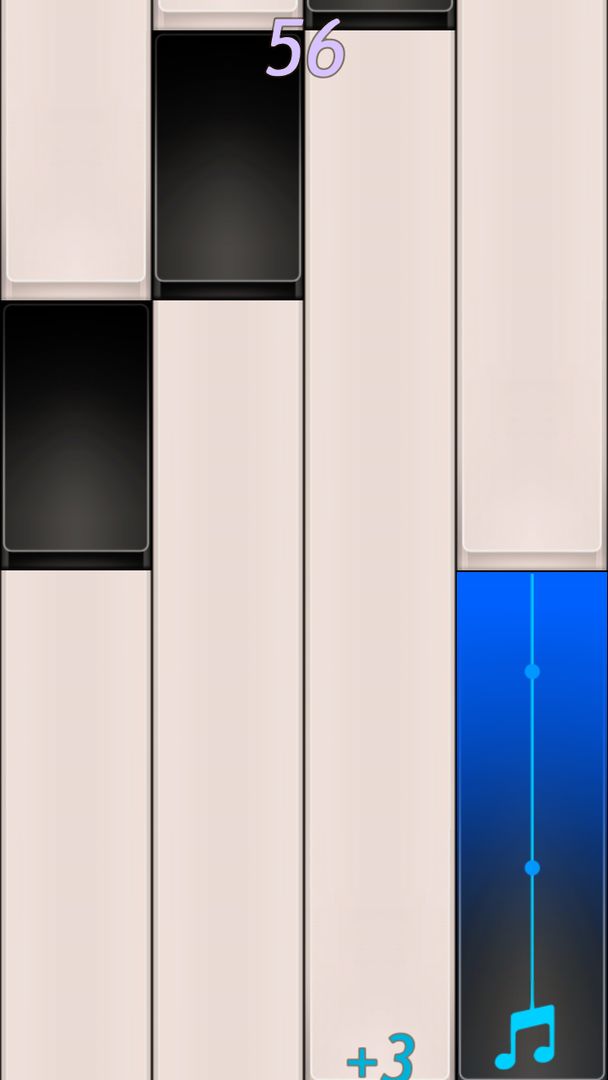 Screenshot of Piano Tiles 2