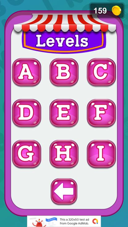 蒙特梭利 ABC 字母追踪游戏截图