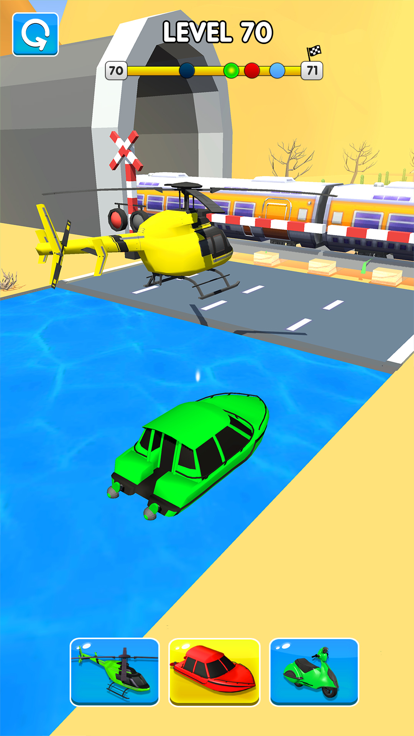 Shape Evolution Shifting Race游戏截图