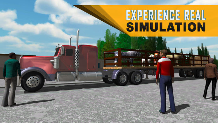 运输车卡车：牛牛3D  - 真正的停车场和卡车司机模拟游戏游戏截图