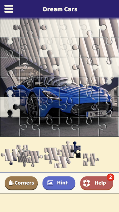 Dream Cars Jigsaw Puzzle游戏截图