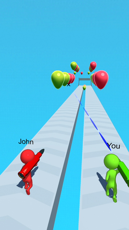 Balloon Pop Racing!游戏截图