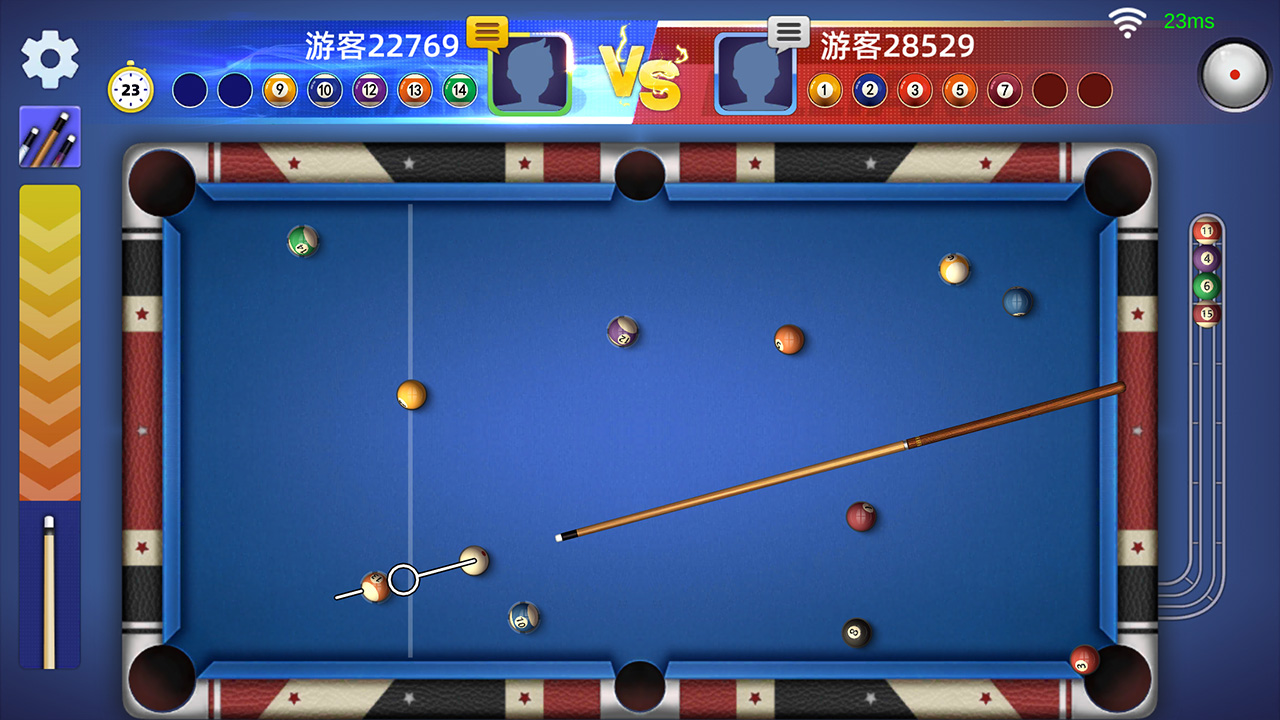 台球游戏截图