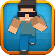 Blocky Runner Bro 3D - Fun Runicon