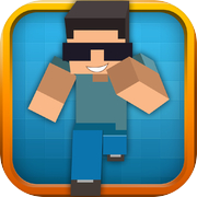 Blocky Runner Bro 3D - Fun Run