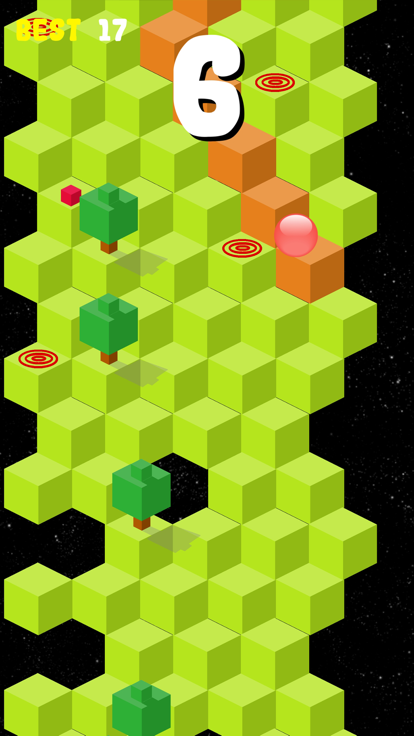 从山上弹起游戏截图