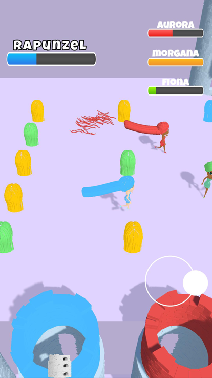 Rapunzel Hair Race游戏截图