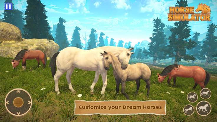骑马动物模拟器游戏截图