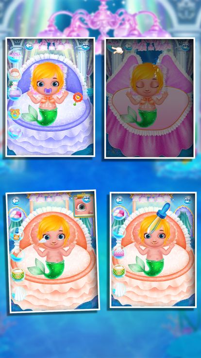 Mermaid Baby Sitter Daycare游戏截图