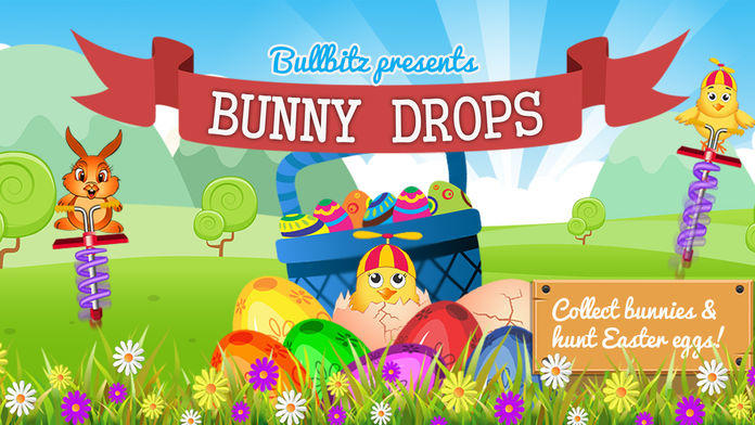 Bunny Drops - Match three puzzle游戏截图