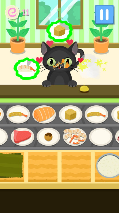 Kitty Sushi游戏截图