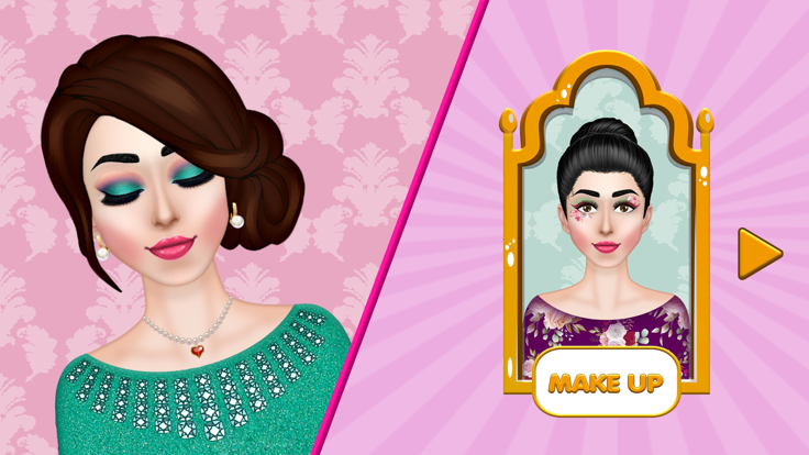 时尚化妆师沙龙游戏截图