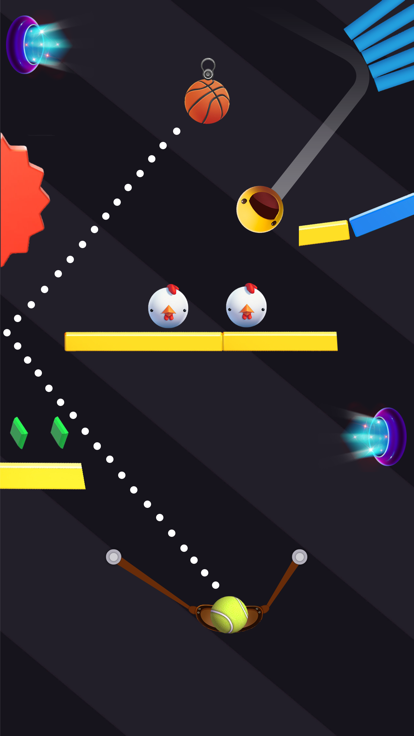 Color Fruit Bump.io: Twist Hit游戏截图
