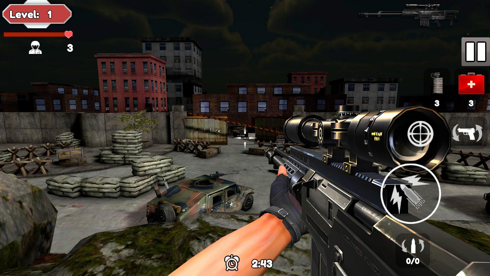 狙击杀手3D游戏截图