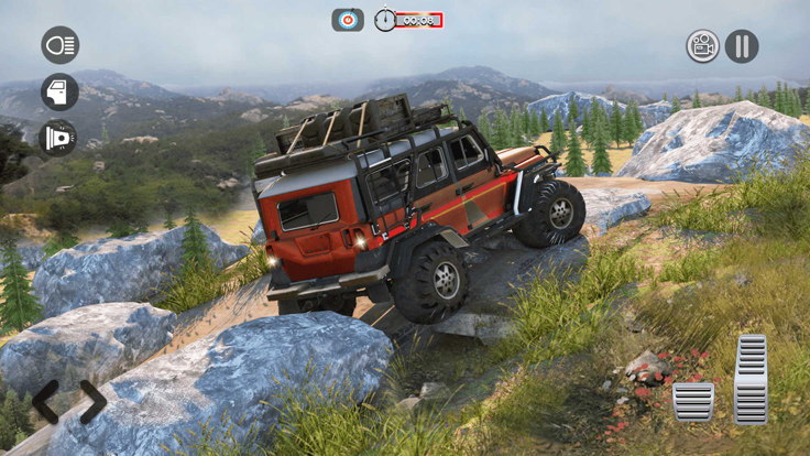 Offroad Jeep Hill Driving Game游戏截图