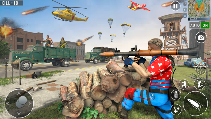反恐枪击3D游戏截图