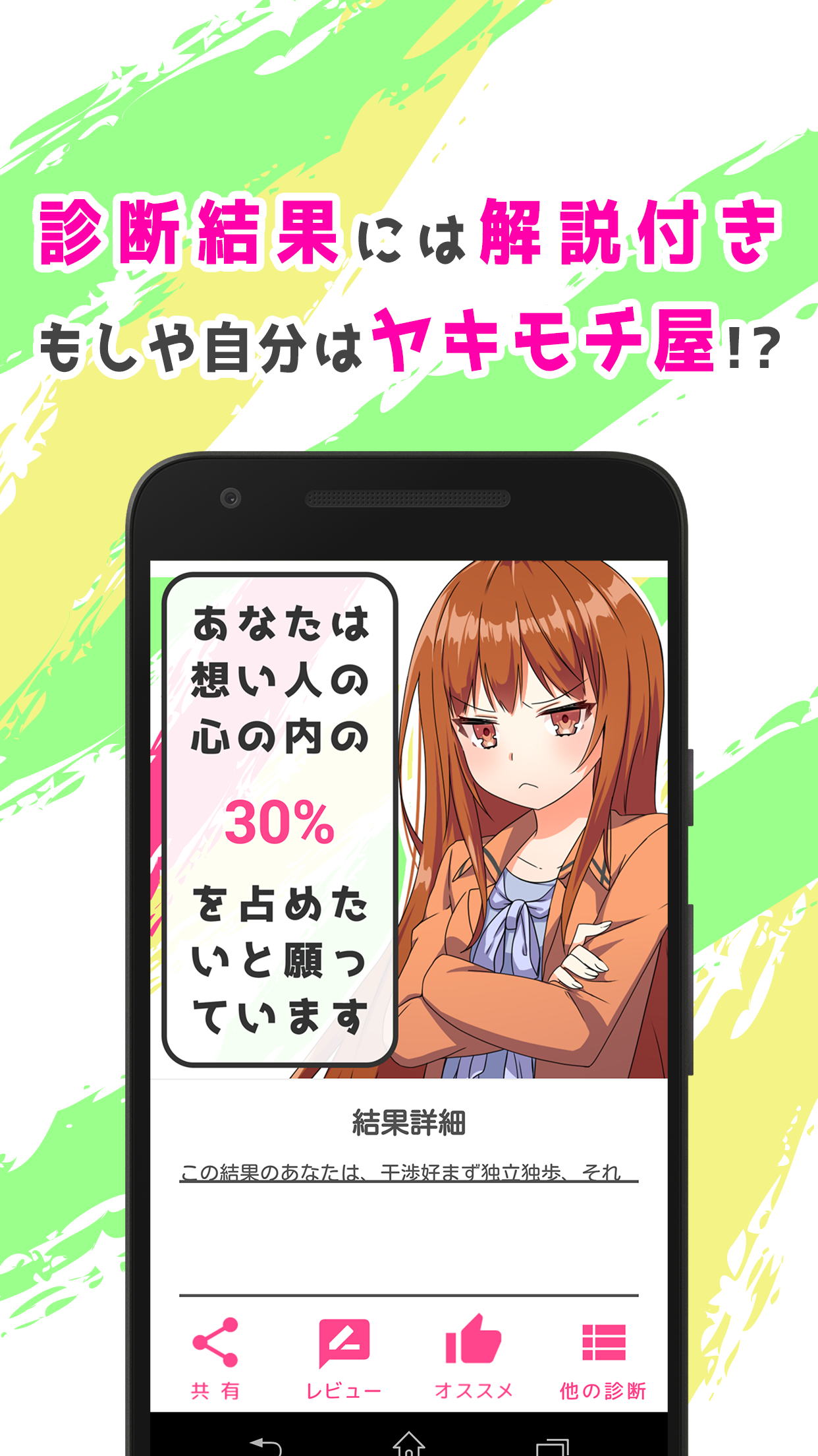 ヤキモチ屋診断 嫉妬に束縛していませんか Testiiの診断 心理テストシリーズ 预约下载 Taptap 发现好游戏