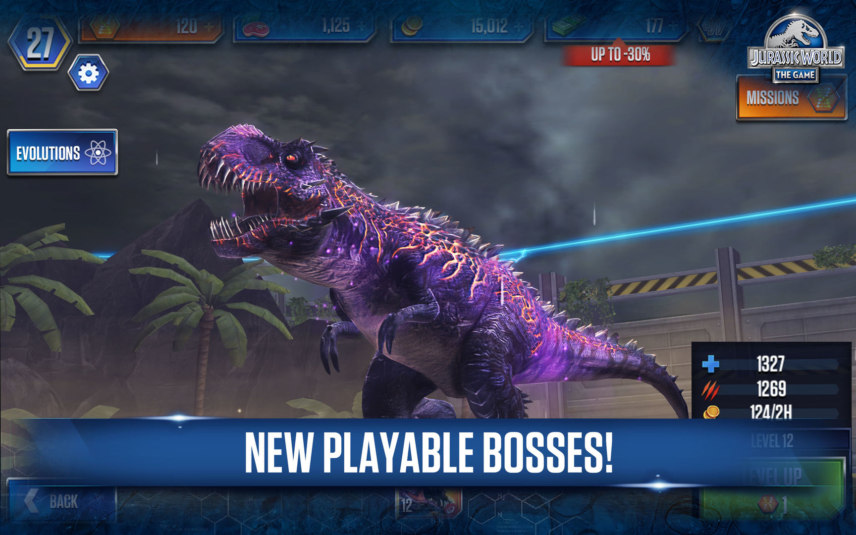 Screenshot of Jurassic World™: The Game