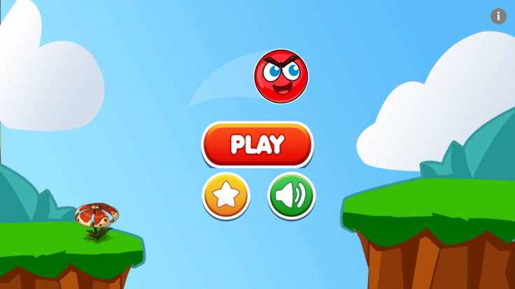 Angry Red Ball Adventure游戏截图