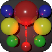 Magnetic Balls Merge