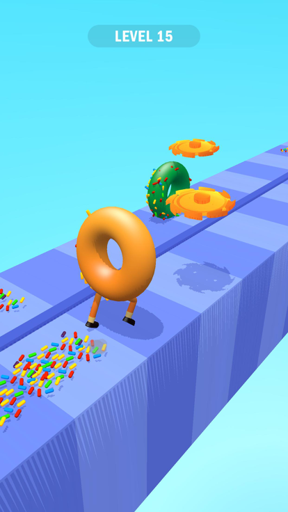 Donut Runner 3D游戏截图