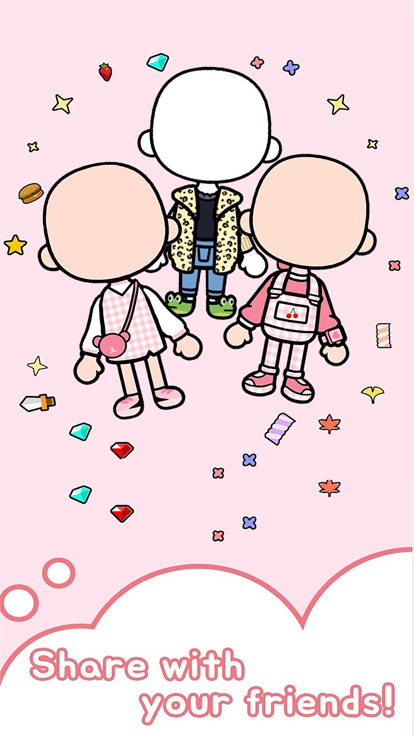 Toca Life Outfit Maker游戏截图