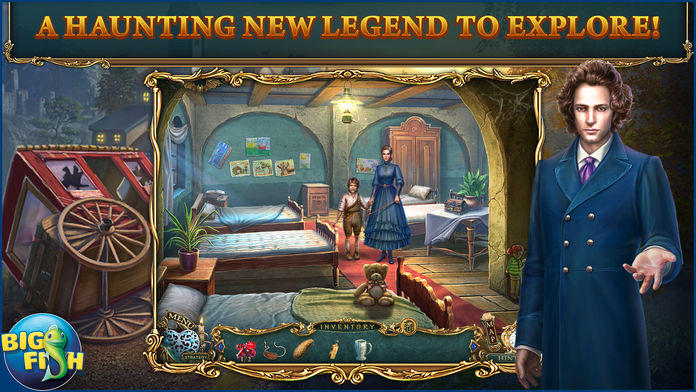 Haunted Legends: The Stone Guest - A Hidden Objects Detective Game (Full)游戏截图