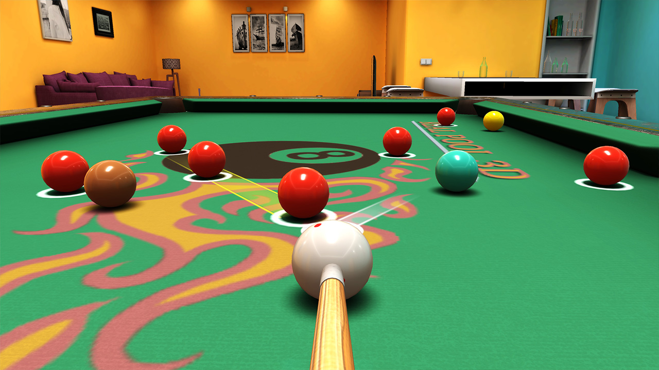 真实3D台球：明星之路游戏截图