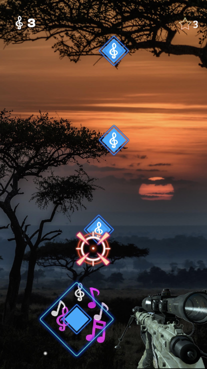 Turning Red Shooter Song游戏截图