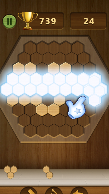 Wood ASMR Puzzle游戏截图